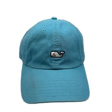 Vineyard Vines Strap Back Hat Cap Blue White Whale Dad Adjustable