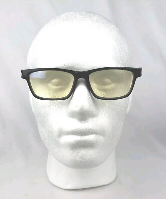 GAMMA RAY OPTICS GR OG-003-C1 M01 Black Mens Rectangular Eyeglasses 51-13-140