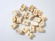 20pcs Mongolian Traditional Shagai Game Sheep Ankle Real Bones KNUCKLEBONES GAME