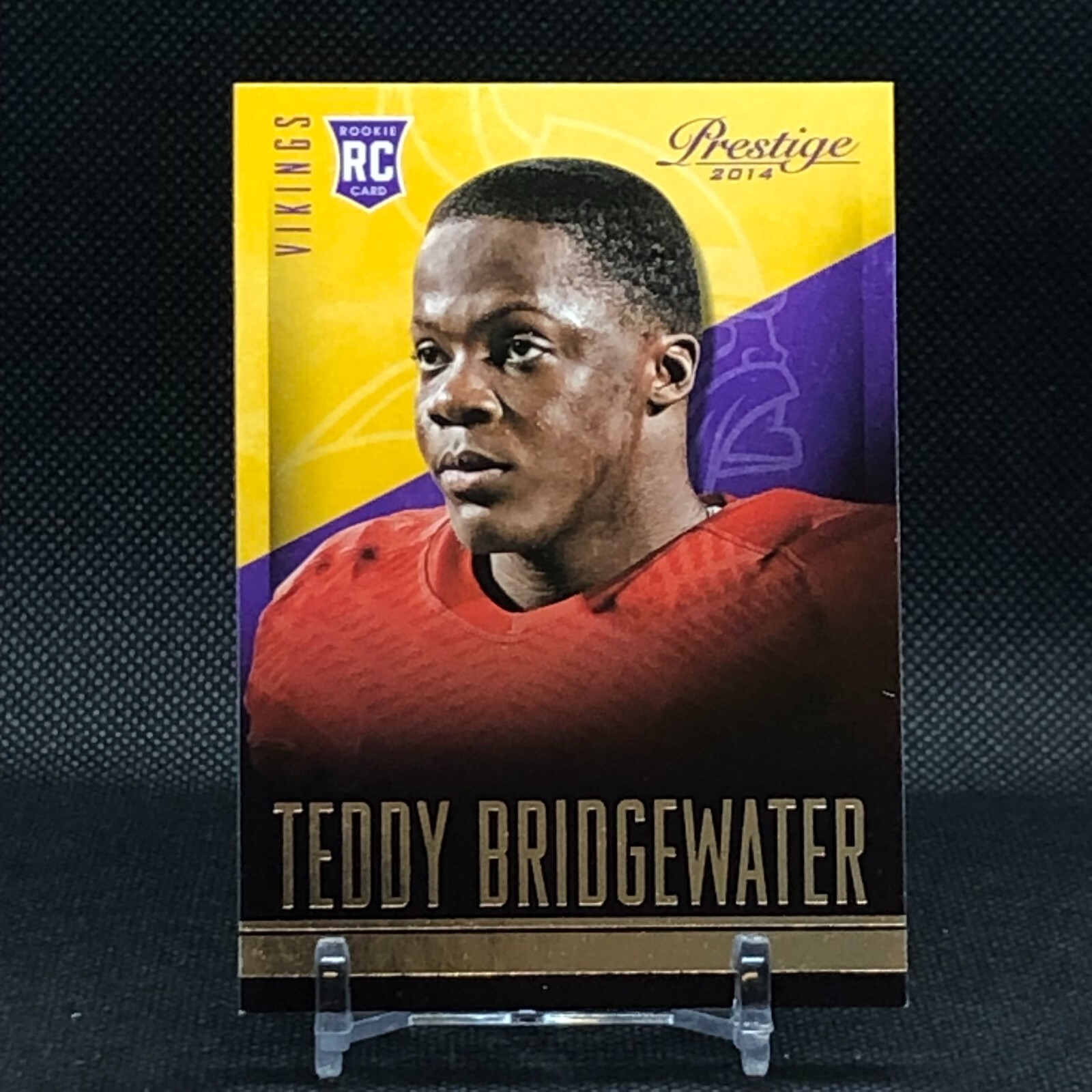 2014 Prestige Teddy Bridgewater Rookie Card RC #288 Vikings / Dolphins