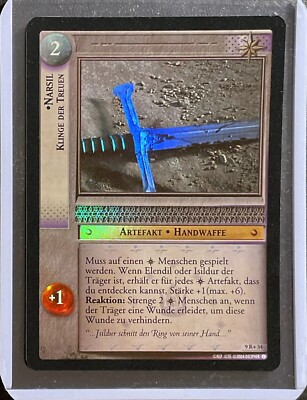 LOTR TCG: Narsil - Blade of the Faithful - Foil - German - 9R+34