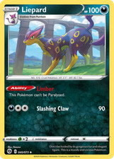 Liepard 40/73 Uncommon | Champion's Path | Pokemon Card