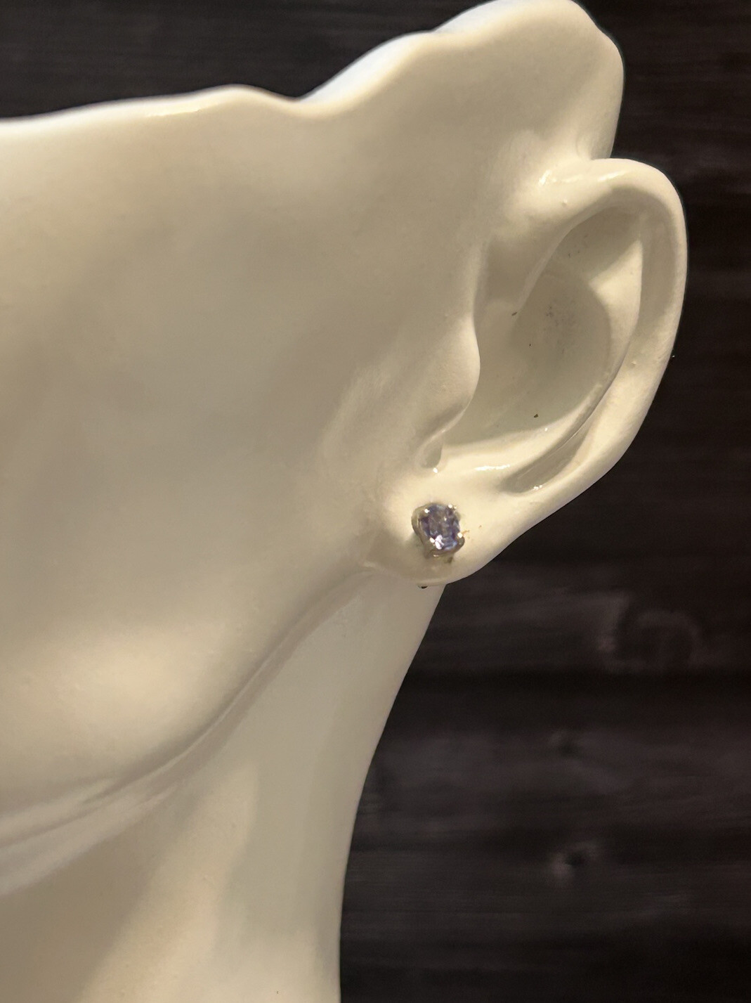 925 Solid Sterling Silver Rectangle Cubic Zirconi… - image 5