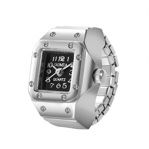 Finger Ring Watches Elastic Band Quartz Analog Watch Creative-for Men Women Gift - Picture 33 of 35