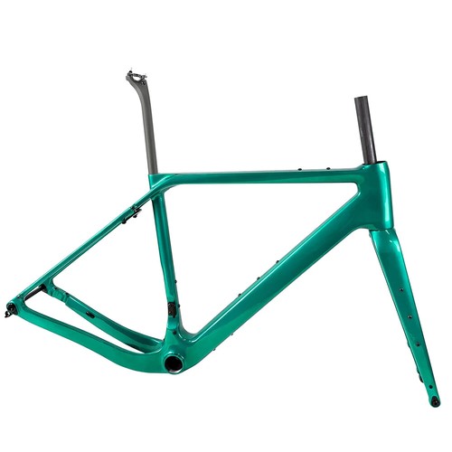 Carbon Gravel bike Frame 700*50C Internal Cable Routing Road Bike Frameset - Picture 28 of 45