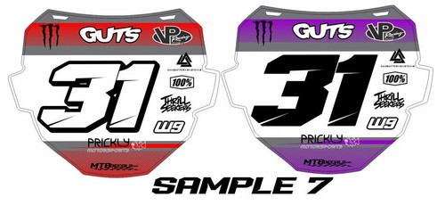 Custom Sticker For ODI Mountain bike Number Plate Surron Graphics Moto - 第 7/24 張圖片