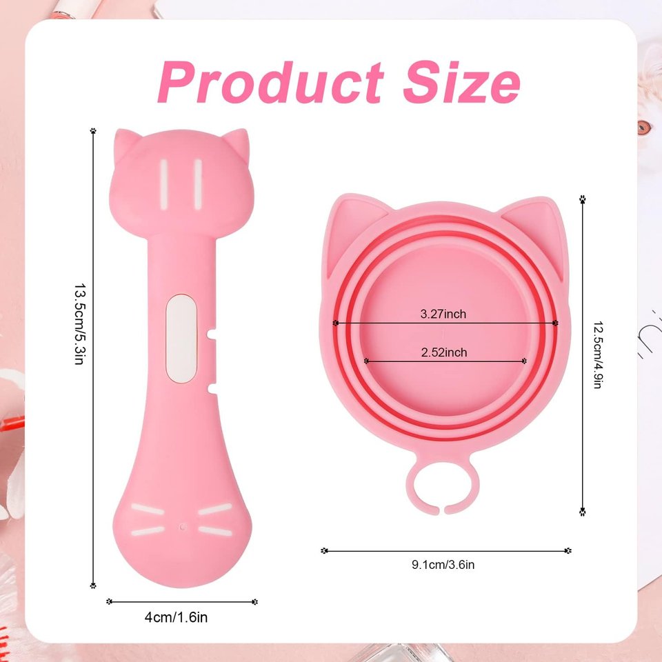 Dog Food Can Cover Set, Pet Food Can Lids Dishwasher Safe Universal Dog Cat Food eBay