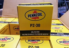 Pennzoil 3224 PZ38 Regular Spin-On Oil Filter  - Genuine, NEW/CASE OF 12