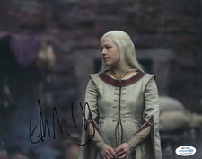 Emma D'Arcy House of the Dragon Autographed Signed 8x10 Photo ACOA