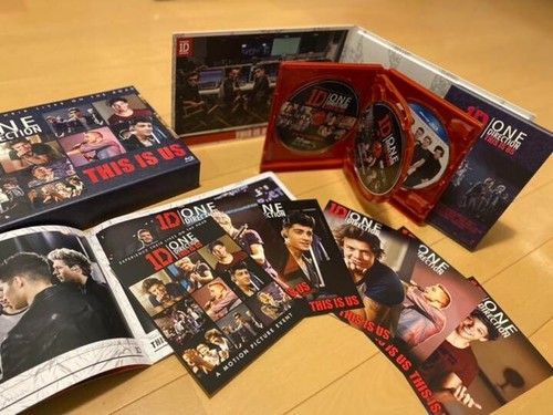 One Direction THIS IS US Japan Limited Deluxe BOX Blu-ray & 3DVD First ...