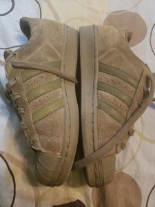 olive green shell toe adidas