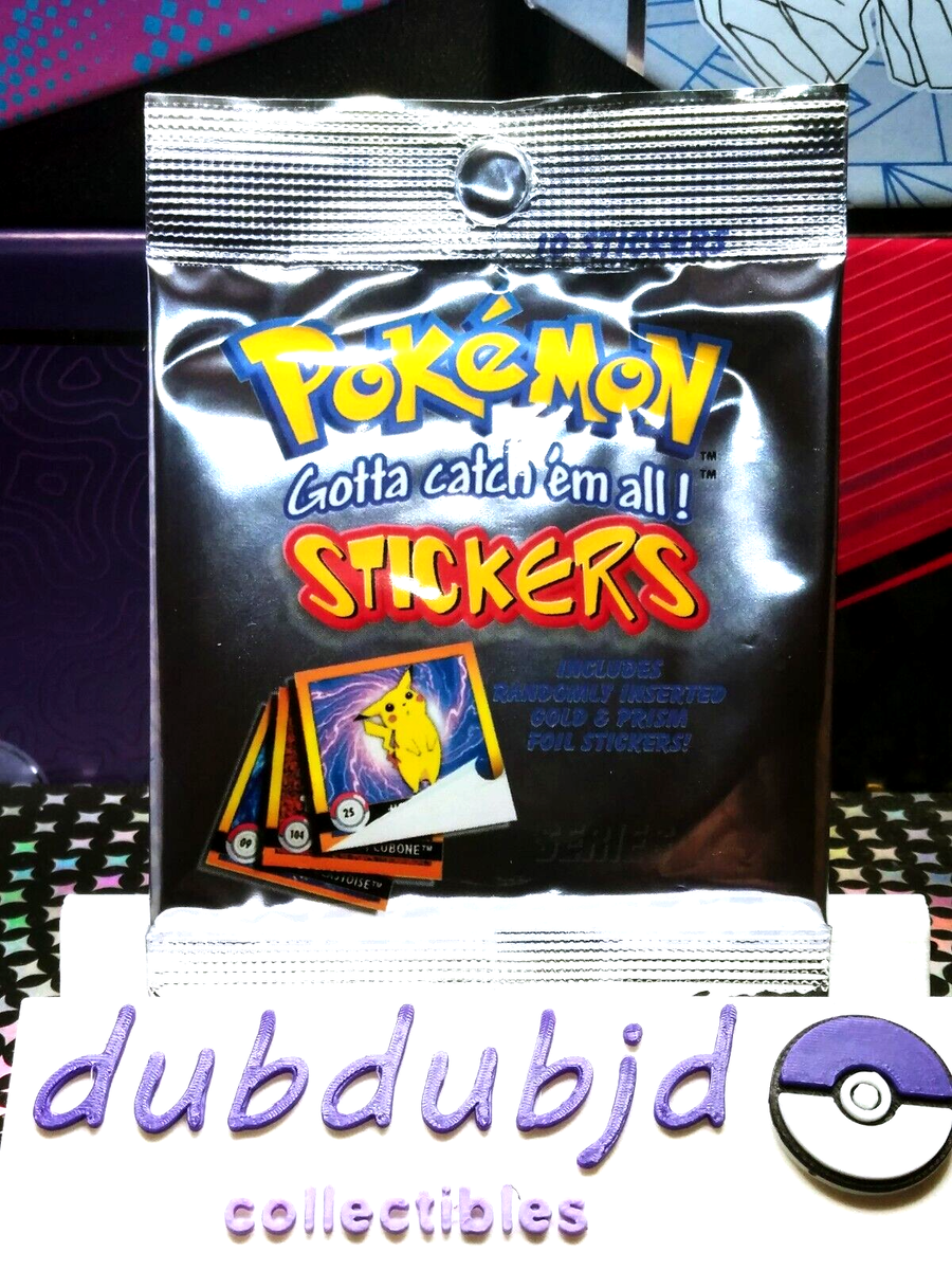 Pokemon Gotta Catch 'em All! Series 1 Stickers (1999) for Pokemon Gotta Catch 'em All! Series 1 Stickers (1999) for