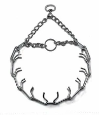 Herm Sprenger HS Ultra Chrome Metal Prong / Pinch Dog Training Collar ALL SIZES