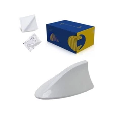 SHARK FIN FUNCTIONAL WHITE ANTENNA (COMPATIBLE FOR SAV/NAT FM/AM) NISSAN QASHQAI