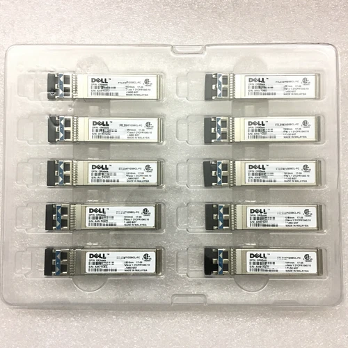 10pcs Dell RN84N 0RN84N FTLX1471D3BCL-FC 10Gb LR 1310NM 10KM SFP+ Transceiver