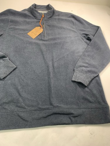 Weatherproof Sweater Mens 2XL Gray Long Sleeve 1/4 Zip Outdoor Vintage NWT