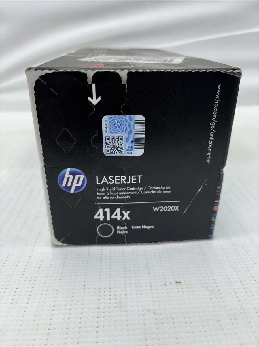 HP 414X High Yield Black Original LaserJet Toner Cartridge HP 414X High Yield Black Original LaserJet Toner Cartridge