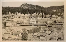 Truckee CA California View Tahoe area RPPC Photo Postcard COPY