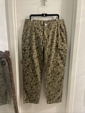 NWT TRUE RELIGION 36 X 32  Inseam Abstract Camoflauge Camo Cargo PANTS 129