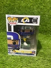 NFL Puka Nacua #306 Los Angeles Rams White Jersey Wave 14 Vinyl Figure