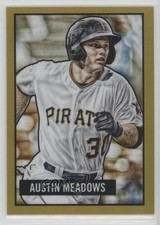 2017 Bowman Chrome 1951 Reproductions Gold Refractor 28/50 Austin Meadows o7m