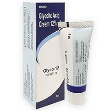 GLYCO 12 Glycolic Acid CREAM 12 Reduce Wrinkles Prevents Acne 30gm