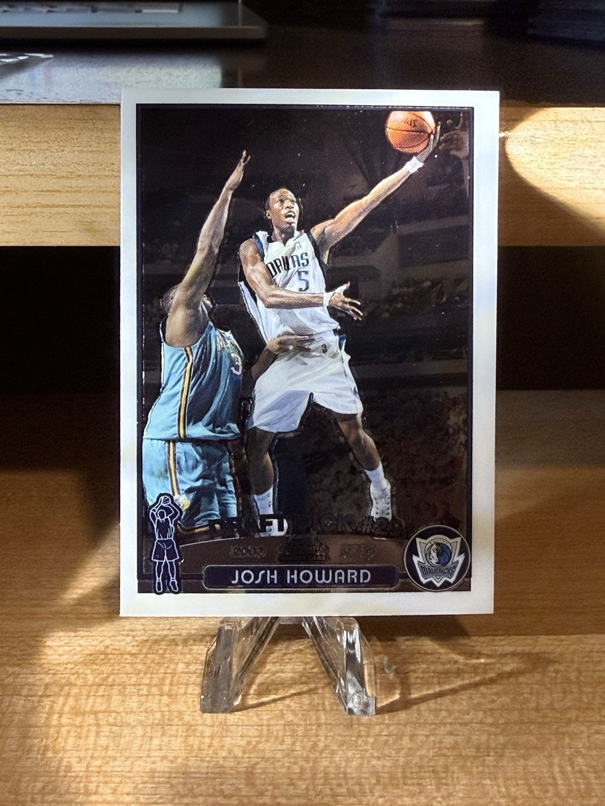 2003-04 Topps Chrome Basketball NBA Josh Howard Dallas Mavericks RC Card #139