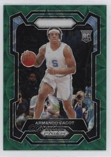 2024-25 Panini Prizm Draft Picks Green Scope Prizm 2/8 Armando Bacot #79 16tx
