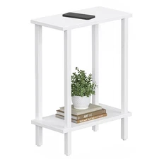 Small Side Table, Narrow End Table, Skinny Sofa Table, Slim Nightstand, Couch...