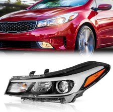 Headlight Assembly Compatible with 2017 2018 Forte Forte 5 without LED DRL...