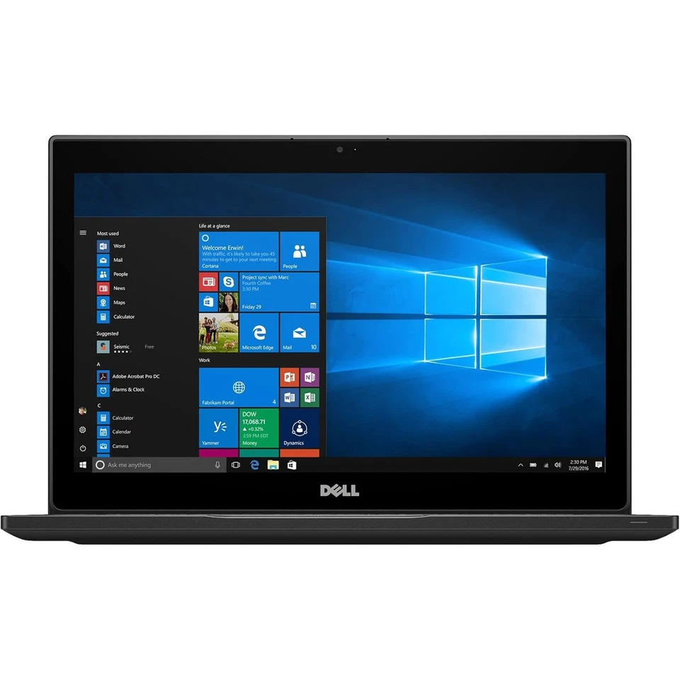 Notebook PC Portatile Dell 12.5" HD i5 8GB RAM 240GB SSD Win 11 (Ricondizionato) - Immagine 4 di 4