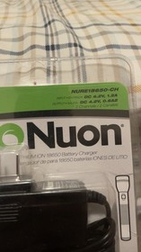 Nuon NURE18650-CH Li-Ion 18650 Mains Charger, 2 Channels, LED Indicator