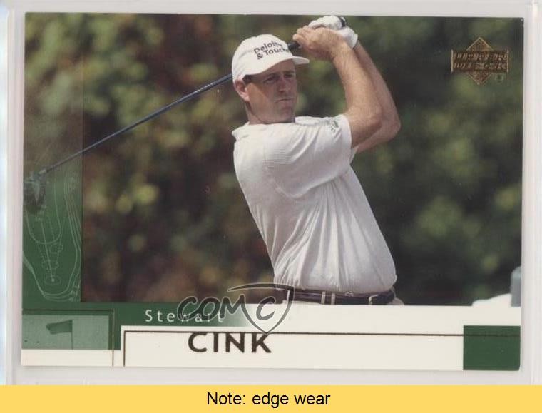 2002 Upper Deck Stewart Cink #19 READ 5x0