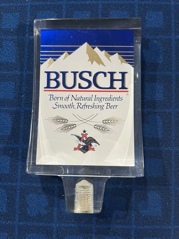 Set Of 4 Vintage Beer Tap Handles Budweiser Busch (x2) Natural Light - Image 4 of 4