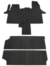 Gummimatten Komplettauslage für VW T6.1 Multivan ab 2019- Gummifußmatten Tunnel