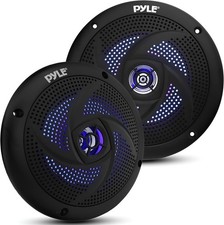 Marine Speakers - 5.25 Inch 2 Way Waterproof and Weather Resistant Outdoor
