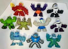 Heros of Goo Jit Zu Lot of 10 Figures Blazagon Rock Jaw Redback Spider