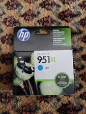 OEM HP 951XL Blue XL High Yield  Cartridges EXP 11/2016