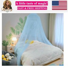 Bed Canopy Mosquito Net, Bed Canopy for Girls Room Decor - Insect Protection ...