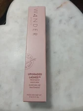 WANDER Beauty Upgraded Lashes Thickening Mascara JET BLACK  Full Size + Brush