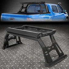 FOR 05-20 TOYOTA TACOMA OFFROAD TRUCK BED ROLL BAR W/LUGGAGE CARRYING CARGO BOX