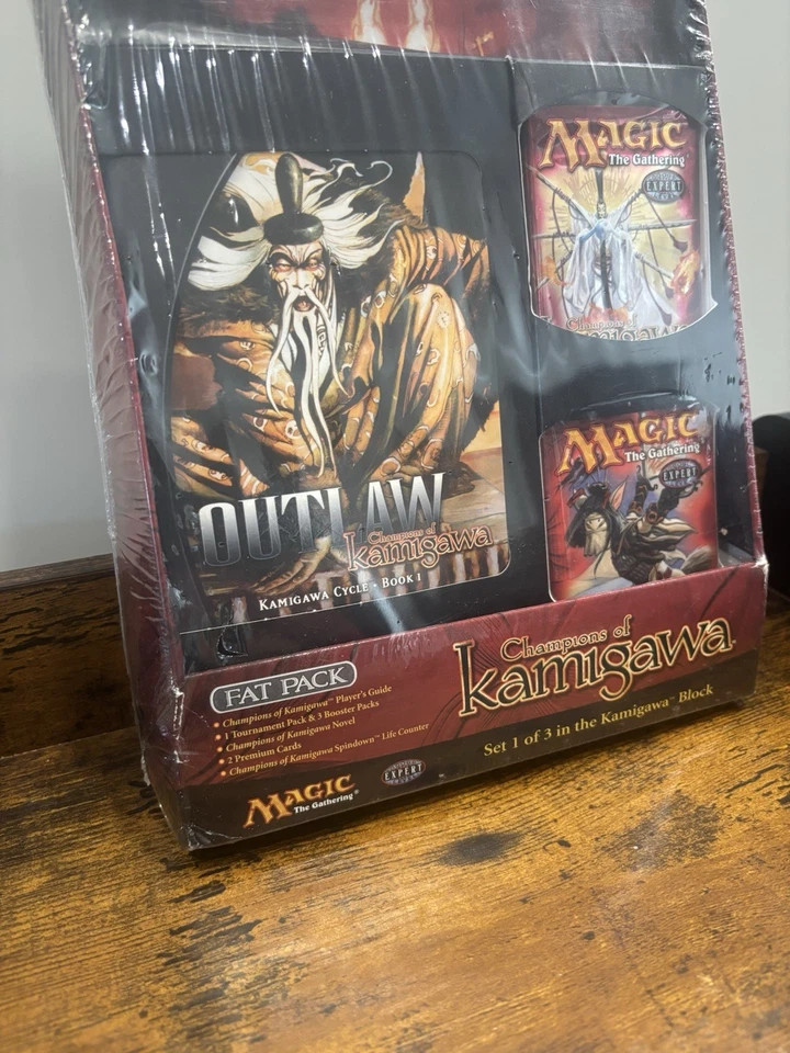 Rare Magic The Gathering Champions of Kamigawa Fat Pack - New - Sealed - Image 2 of 4