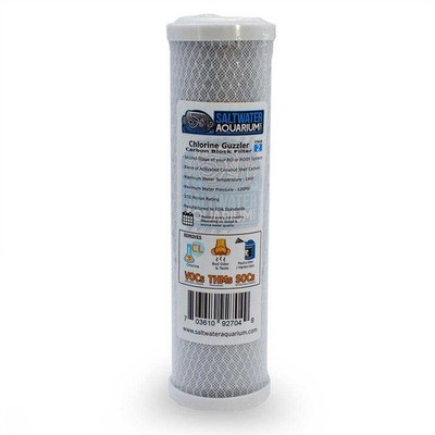 10'' Carbon Block Filter Cartridge (5.0 Micron) | High Purity Coconut Shell Acti