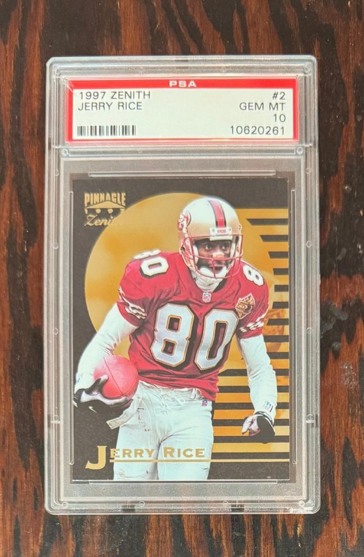 Jerry Rice 1997 Zenith #2 - PSA 10