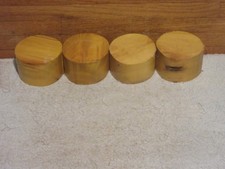 4PC MISSOURI OSAGE ORANGE TURNING WOOD BOWL BLANK