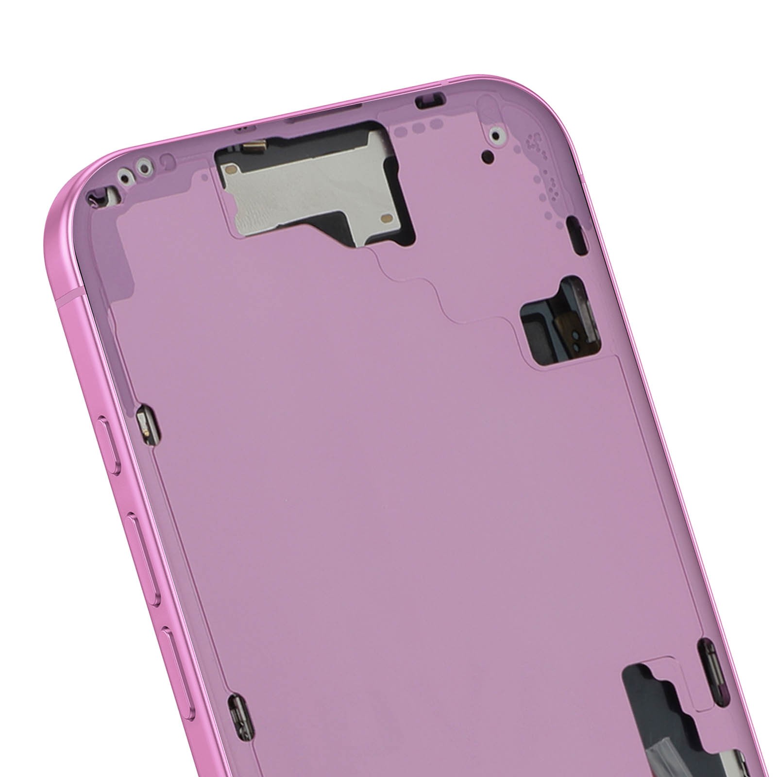 Châssis intermédiaire iPhone 16 Avizar rose avec ajustement précis - 2