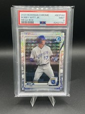 2020 BOWMAN CHROME BOBBY WITT JR. MEGA BOX Mojo Refractor PSA 9