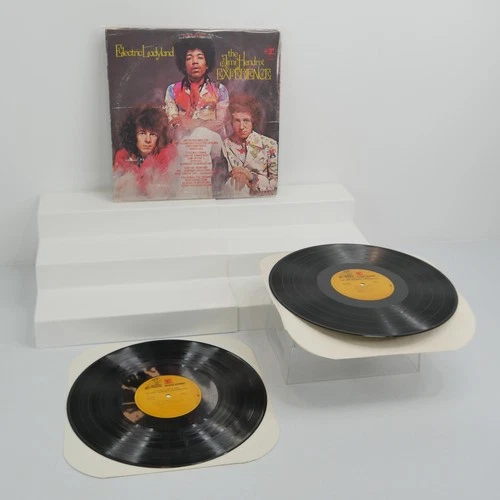 Vintage Jimi Hendrix Experience Electric Ladyland 2LP Vinyl Reprise 6307 Rock Al