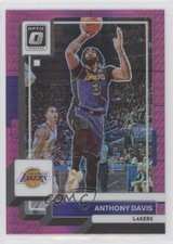 2022-23 Panini Donruss Optic Hyper Pink Prizm Anthony Davis #122 0y59