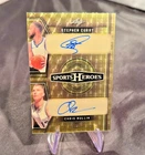 STEPHEN CURRY🏀CHRIS MULLIN 2025 SPORTS HEROES SUPER GOLD PRISMATIC DUAL AUTO /1